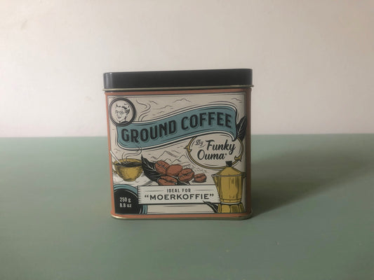 Funky Ouma: Ground Coffee by Funky Ouma