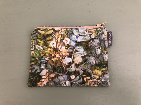 Purse: Botanical Coin purse