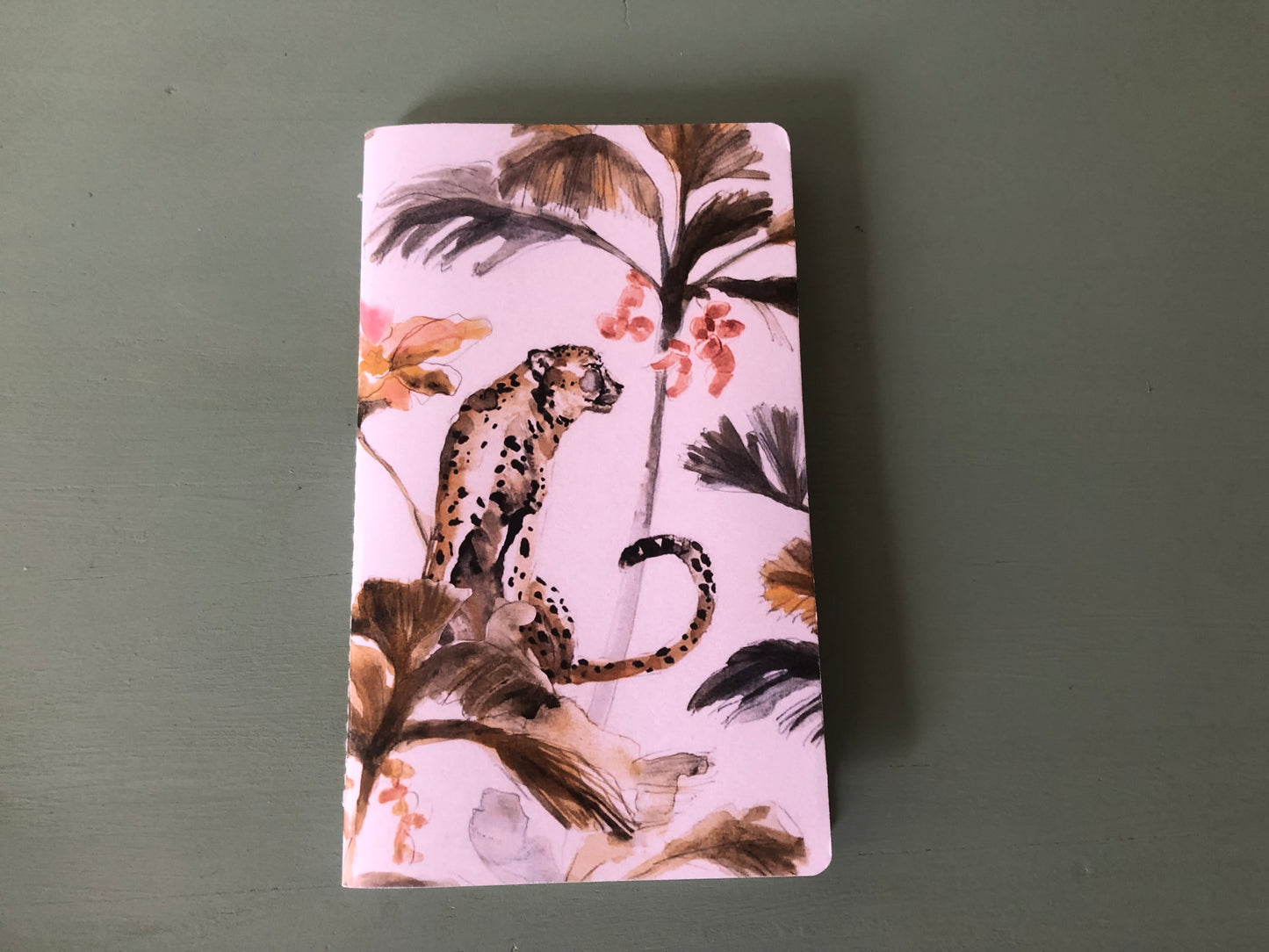 Notebook: Victoria Verbaan cheetah design notebook